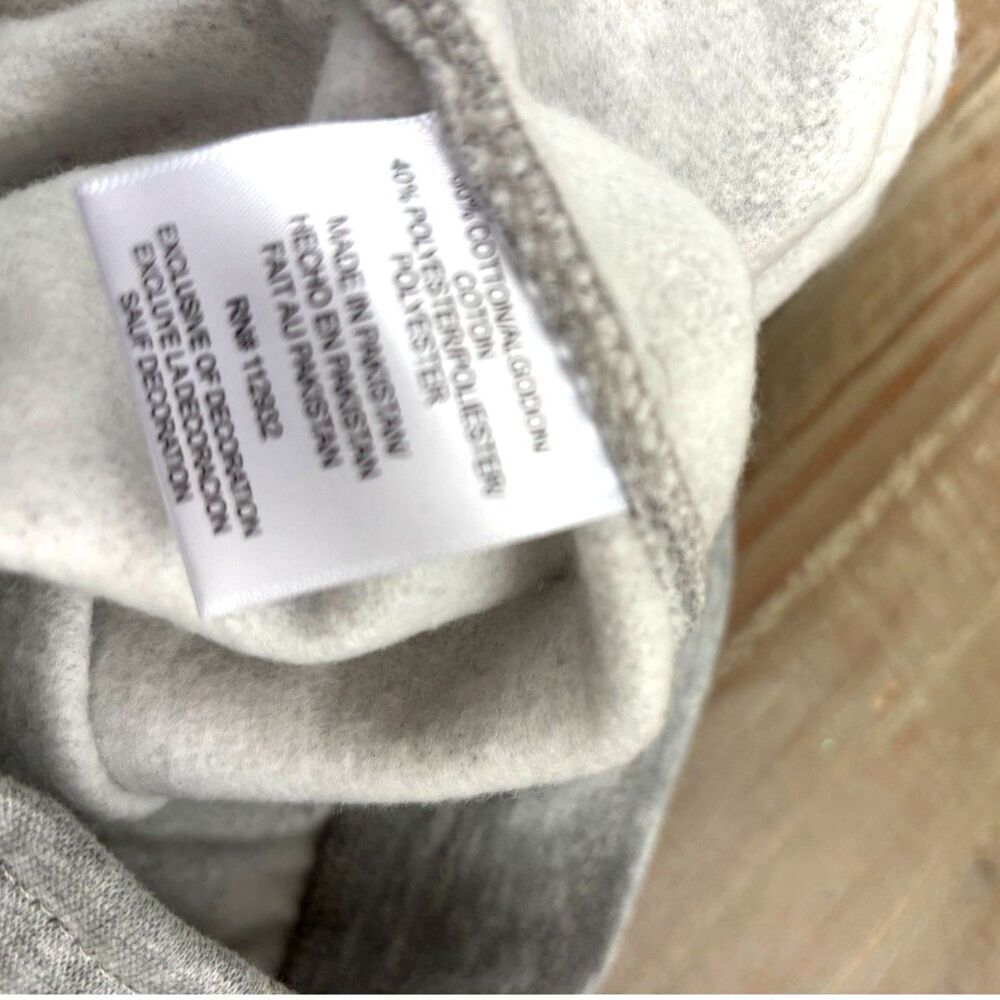 Bloom & Pop Gray Black Star Print Sweatpants Joggers NWT M - Picture 5 of 5